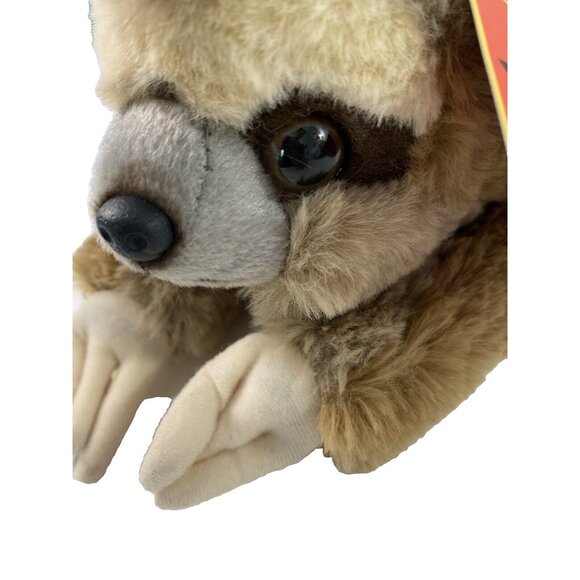 FAO Schwarz Giraffe Plush and Sloth Plush Adopt A Pet Plush Stuffed Toy 13" - Picture 3 of 13